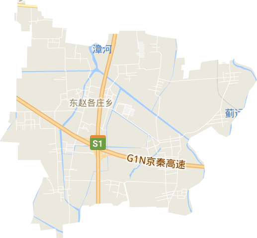 东赵各庄镇电子地图