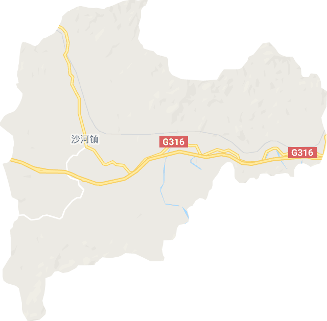 沙河镇电子地图