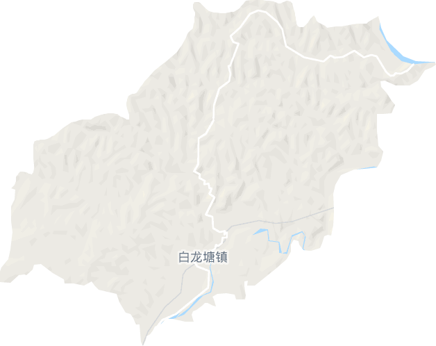 白龙塘镇电子地图