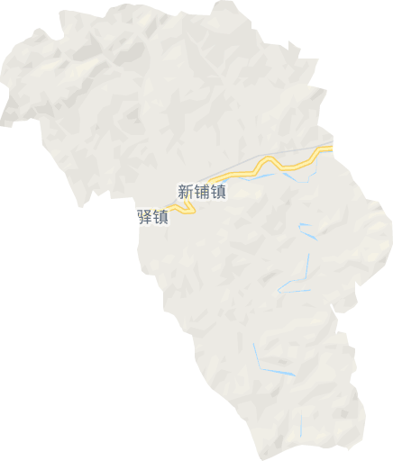 新铺镇电子地图