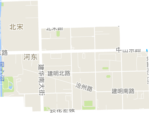 河东街道电子地图