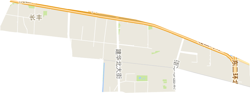长丰街道电子地图