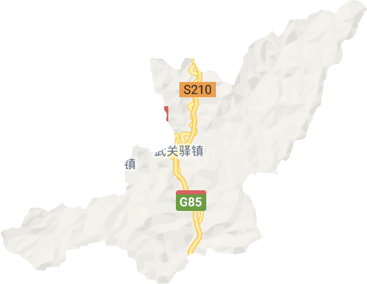 武关驿镇电子地图