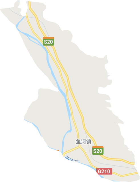 鱼河镇电子地图