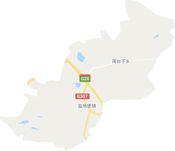 盐场堡镇电子地图