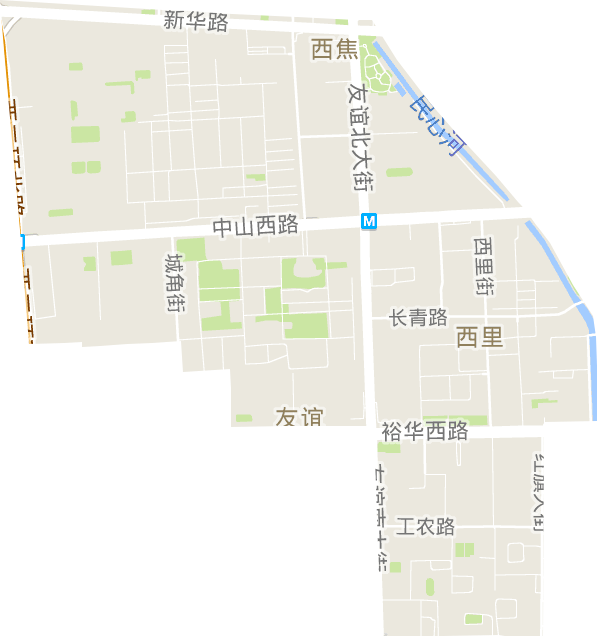 友谊街道电子地图