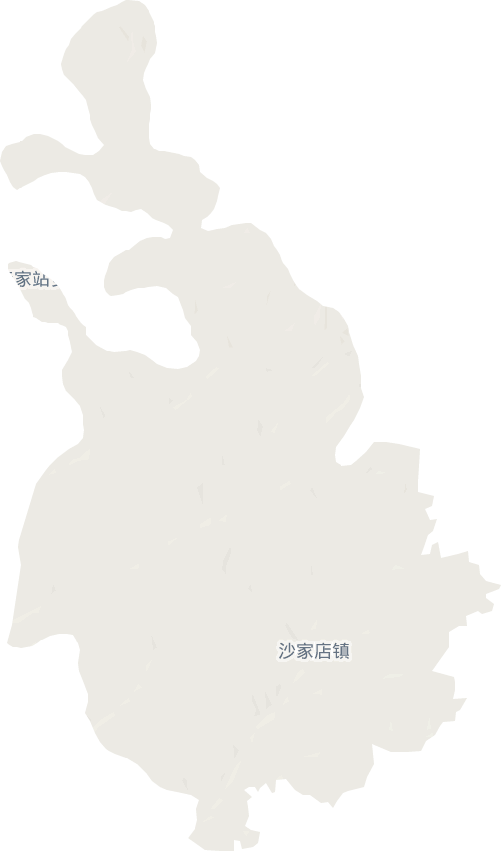 沙家店镇电子地图