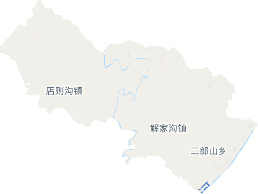 解家沟镇电子地图