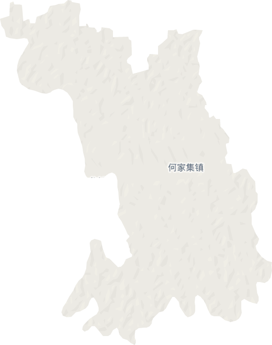 何家集镇电子地图