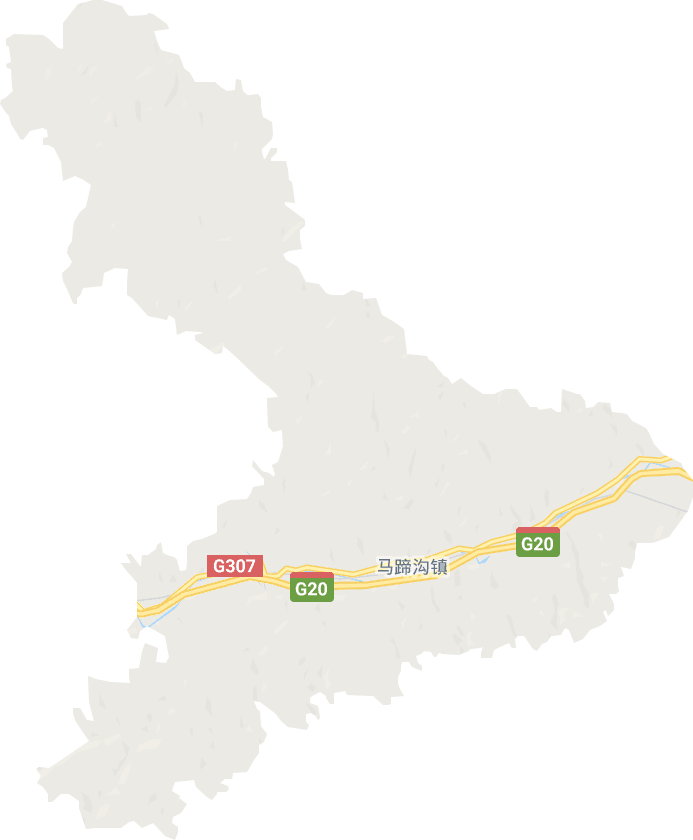 马蹄沟镇电子地图