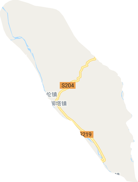大柳塔镇电子地图