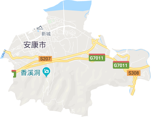 新城街道电子地图