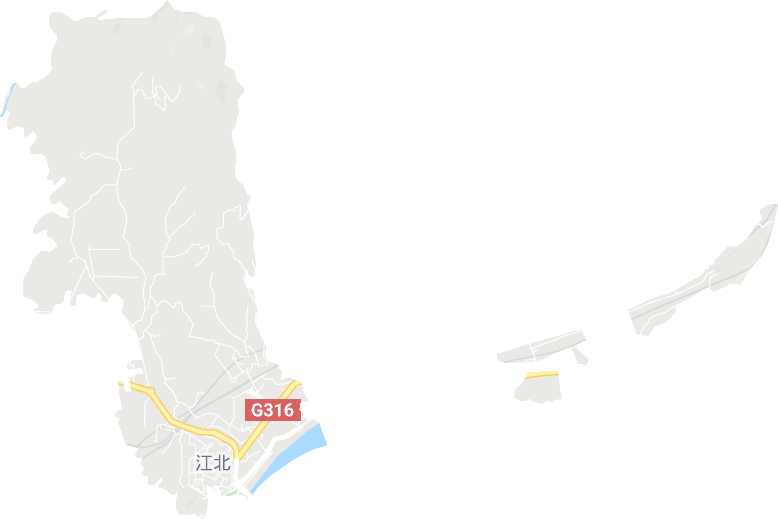 江北街道电子地图