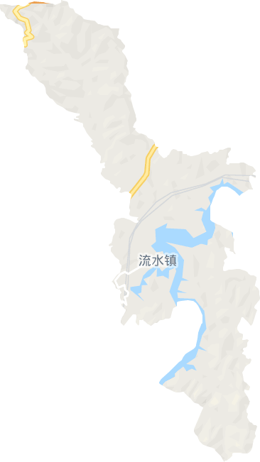 流水镇电子地图