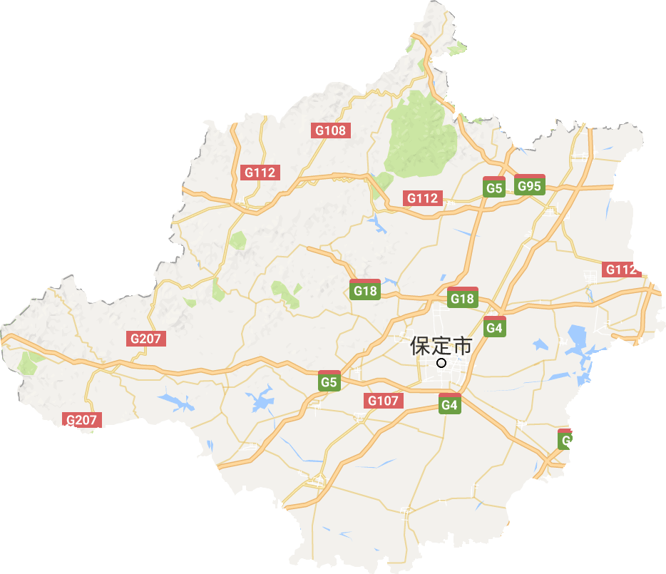 保定市电子地图
