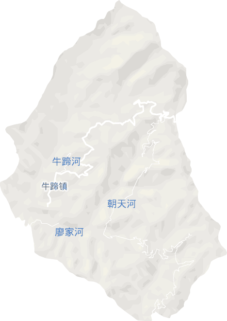牛蹄镇电子地图