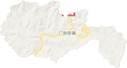 广货街镇电子地图