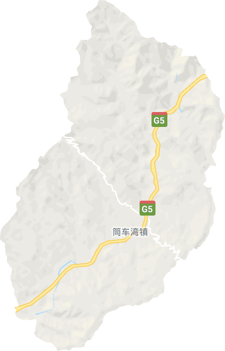 筒车湾镇电子地图