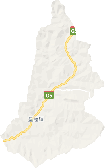 皇冠镇电子地图