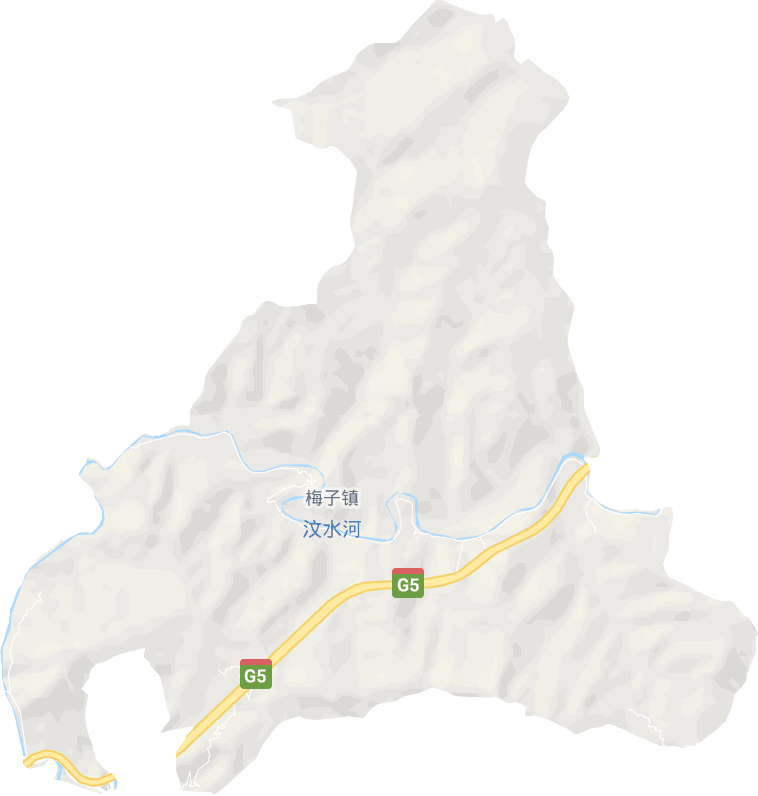 梅子镇电子地图