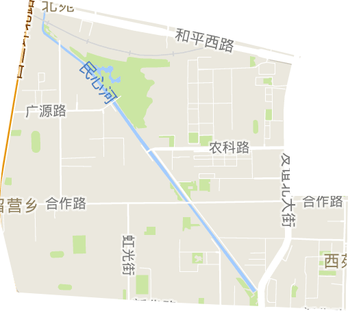 西苑街道电子地图