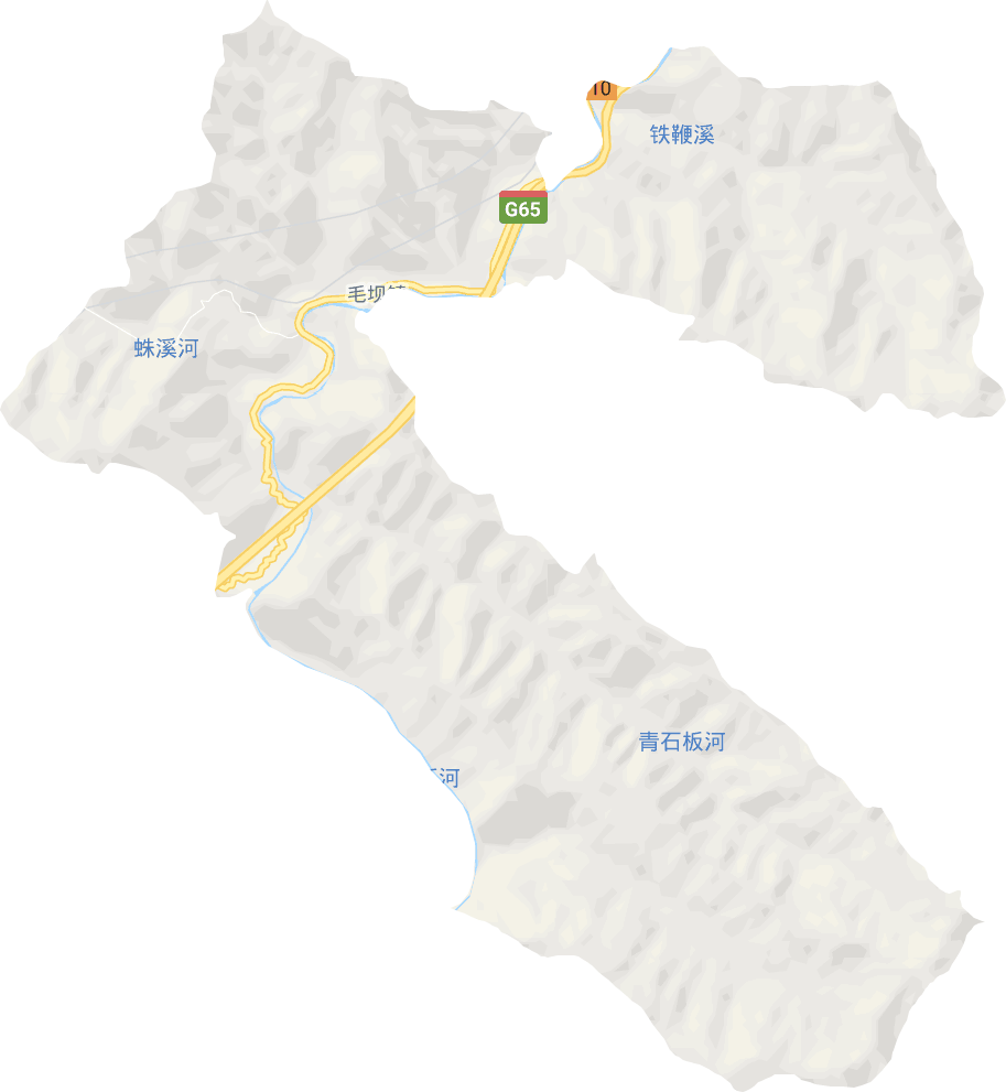 毛坝镇电子地图