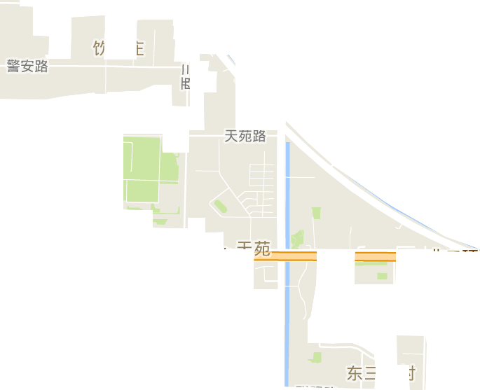 天苑街道电子地图