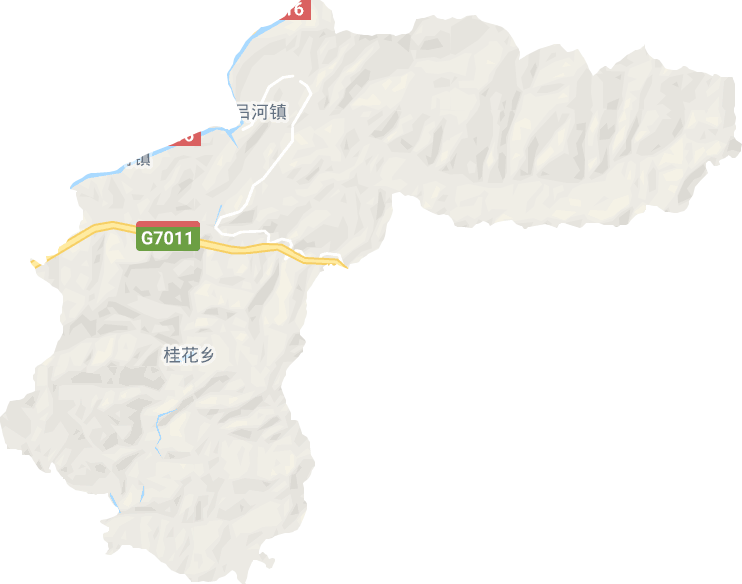 吕河镇电子地图