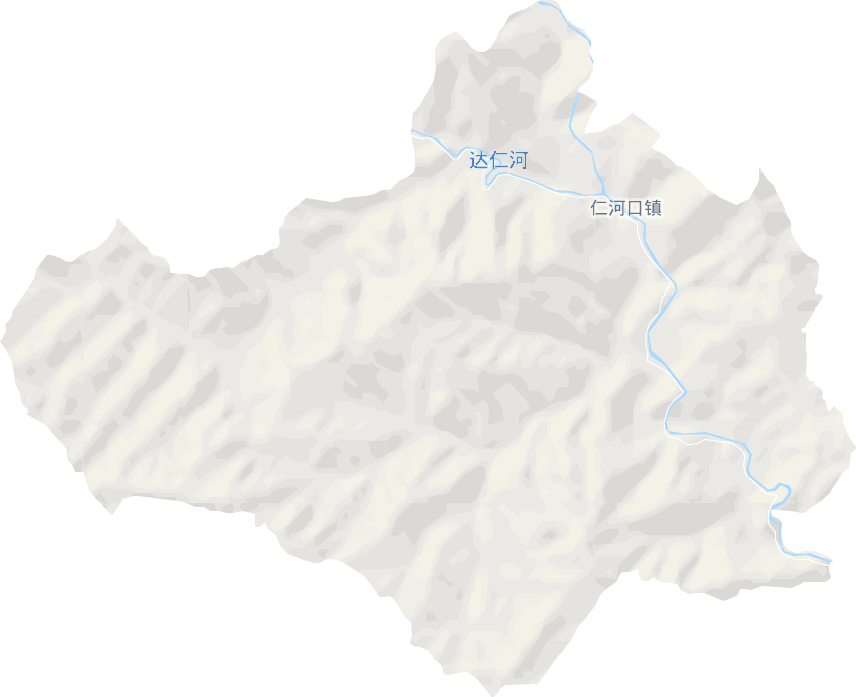 仁河口镇电子地图