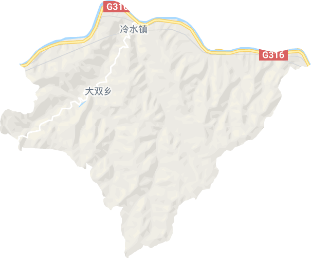 冷水镇电子地图
