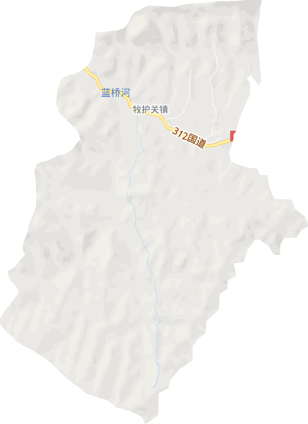 牧护关镇电子地图