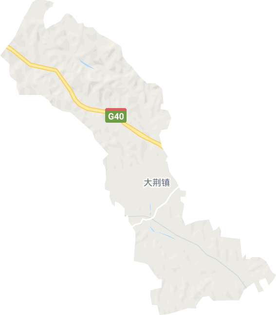大荆镇电子地图