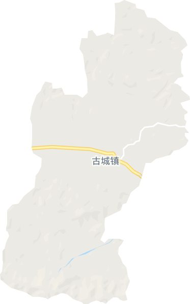 古城镇电子地图