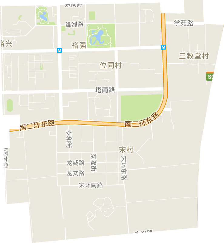 裕强街道电子地图