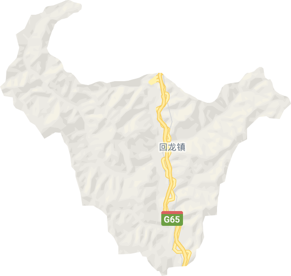 回龙镇电子地图