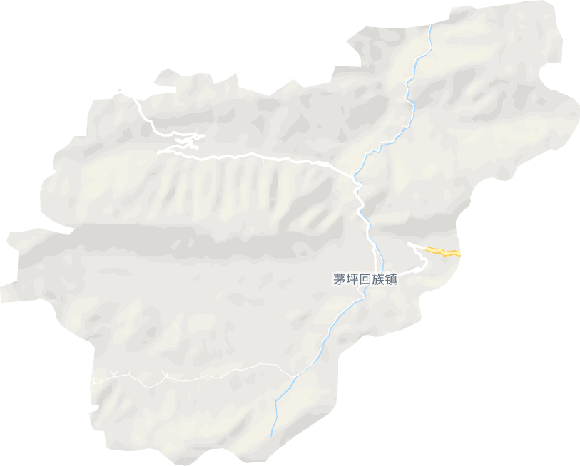 茅坪回族镇电子地图