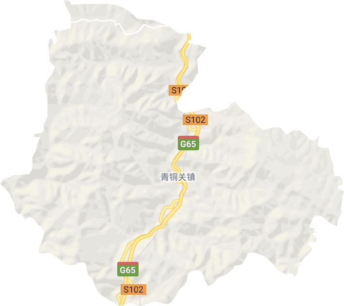 青铜关镇电子地图