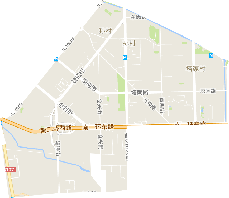 建通街道电子地图