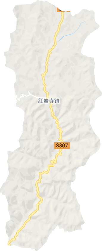 红岩寺镇电子地图