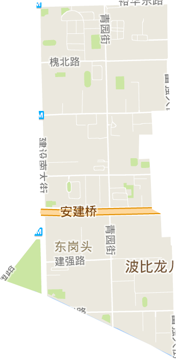 裕华路街道电子地图
