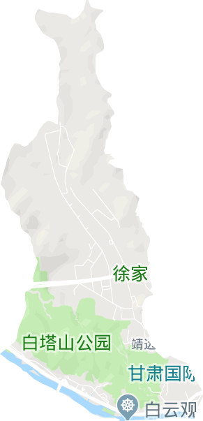 靖远路街道电子地图