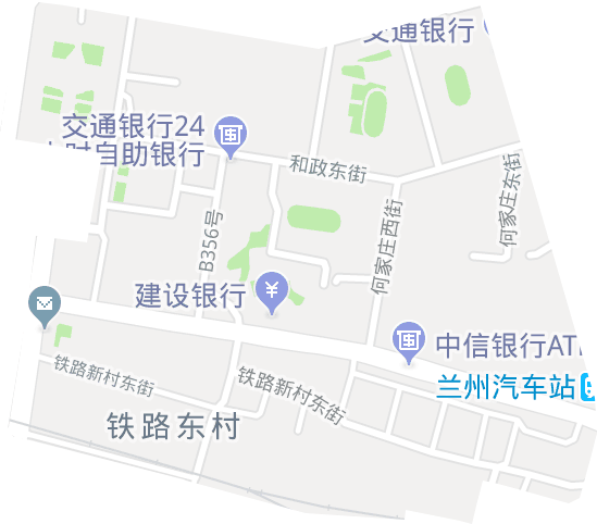 铁路东村街道电子地图