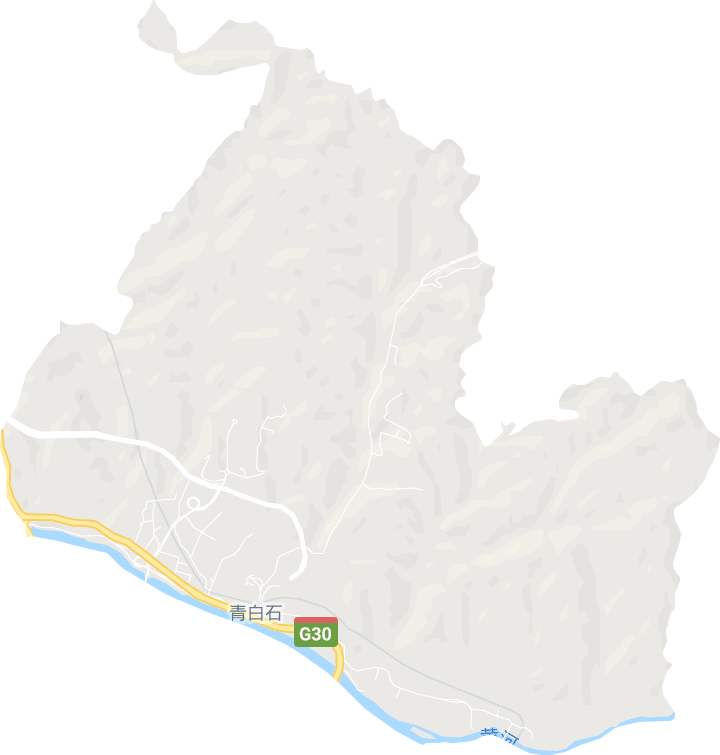 青白石街道电子地图