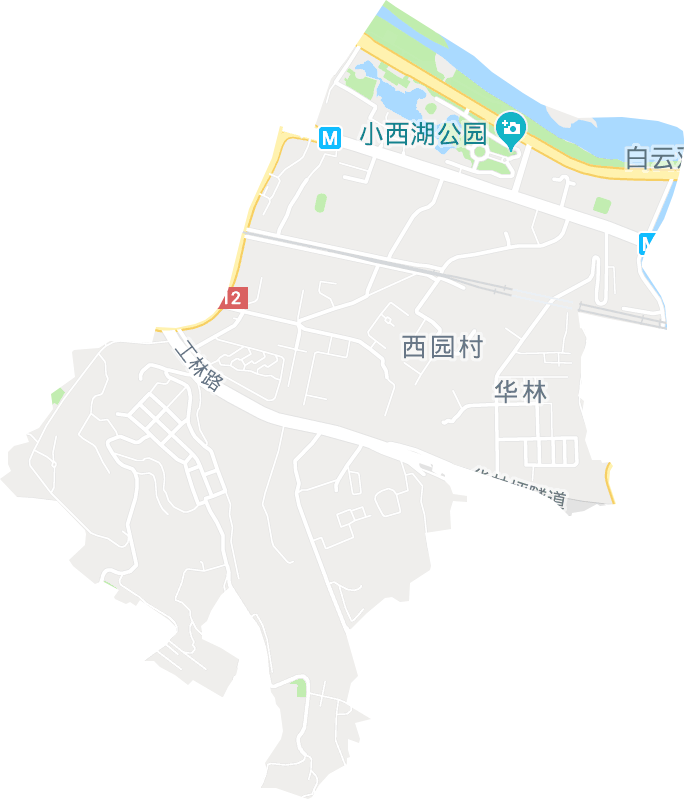 西园街道电子地图