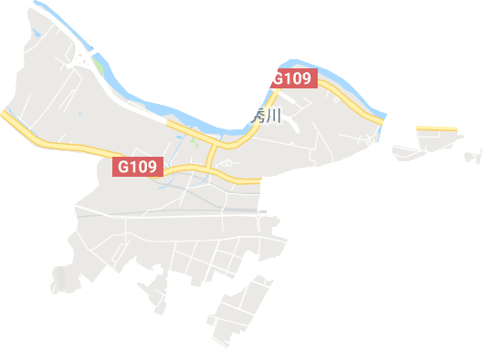 秀川街道电子地图