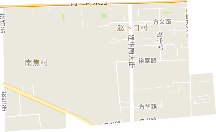建华南街道电子地图
