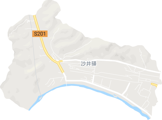 沙井驿街道电子地图