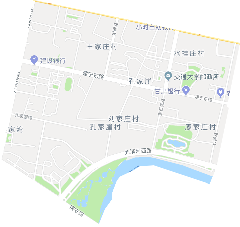 孔家崖街道电子地图