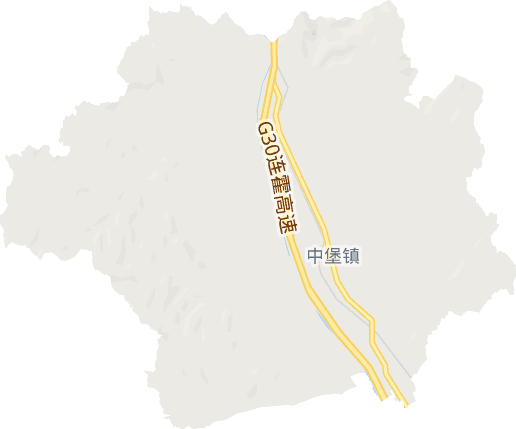 中堡镇电子地图