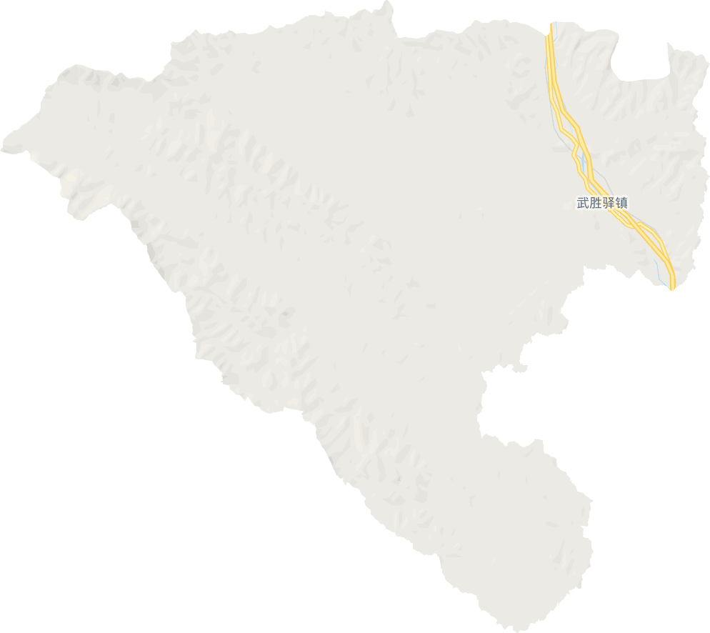 武胜驿镇电子地图